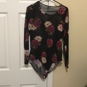 See through body suit